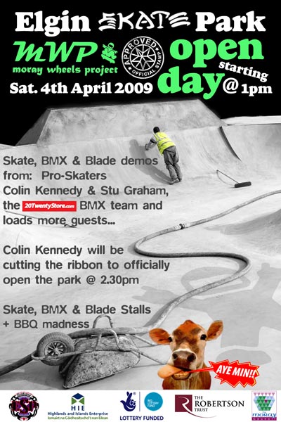 Elgin Skatepark Opening Day